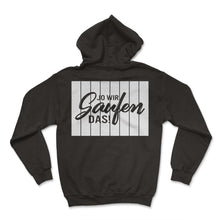 Load image into Gallery viewer, Jo wir saufen das! Funny Partner Look - Hoodie - Black