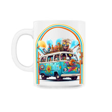 Load image into Gallery viewer, Dental Assistant Hippie Van Retro - 11oz Mug - White