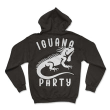 Load image into Gallery viewer, Iguana Party Funny Mexico Cinco De Mayo T Shirt - Hoodie - Black