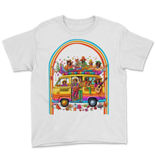 Load image into Gallery viewer, Cinco de Mayo Hippie Van Retro - Youth Tee - White