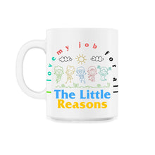 Load image into Gallery viewer, Teacher Shirt, I Love My Job For All The Little Reason Cute Tee, Back