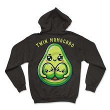 Load image into Gallery viewer, Twin Mamacado Avocado Mexican Mexico Cinco De Mayo T Shirt - Hoodie - Black