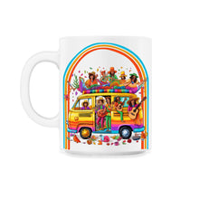 Load image into Gallery viewer, Cinco de Mayo Hippie Van Retro - 11oz Mug - White