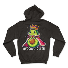 Load image into Gallery viewer, Avocado Queen Mexican Mexico Cinco De Mayo T Shirt - Hoodie - Black