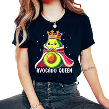 Load image into Gallery viewer, Avocado Queen Mexican Mexico Cinco De Mayo T Shirt - Unisex T-Shirt - Black