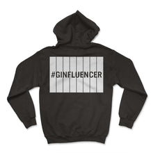 Load image into Gallery viewer, #Ginfluencer Alcohol - Hoodie - Black