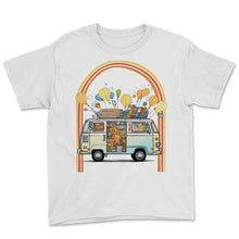 Load image into Gallery viewer, Mindset Hippie Van Retro - Youth Tee - White