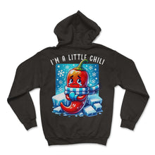 Load image into Gallery viewer, Im A Little Chili Funny Mexican Food Mexico Cinco De Mayo T Shirt - Hoodie - Black