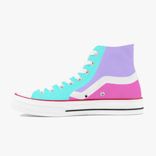 Load image into Gallery viewer, 285. New High-Top Canvas Shoes - White
