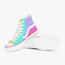 Load image into Gallery viewer, 285. New High-Top Canvas Shoes - White