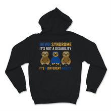 Load image into Gallery viewer, Down Syndrome Awareness Cute Unique Sloth Different Ability Not A