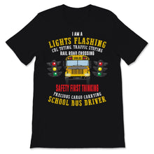 Load image into Gallery viewer, School Bus Driver Light Flashing Railroad Crossing Cargo Carrying