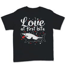 Load image into Gallery viewer, Love At First Bite Shark Valentines Day Heart Crusher Love Great