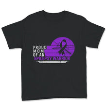 Load image into Gallery viewer, Epilepsy Awareness Shirt, Proud Mom Of An Epilepsy Warrior, Seizure