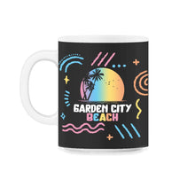 Load image into Gallery viewer, Garden City Beach Florida Vacation Family - 11oz Mug - Black on White