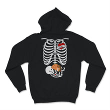 Load image into Gallery viewer, Pregnancy Announcement Halloween Costume Skeleton Cute Baby Holding