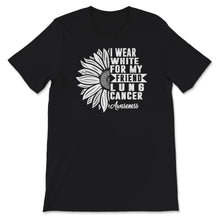 Load image into Gallery viewer, Lung Cancer Awareness Shirt, I Wear White For My Friend, Lung Cancer