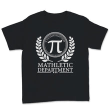 Load image into Gallery viewer, Pi Day Shirt Mathletic Department 3.14159 3.14 Day Math Teacher