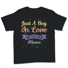 Load image into Gallery viewer, Mommy and Me Matching Shirts Mother and Son Outfit Just a Boy in Love