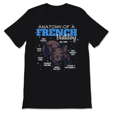 Load image into Gallery viewer, Anatomy Of French Bulldog Clothes Frenchie Stuff Pet Dog Owner Mom
