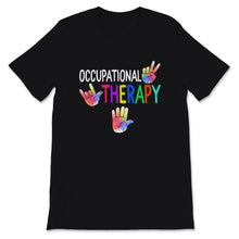 Load image into Gallery viewer, OT Month Shirt Hippie Occupational Therapy Therapist Assistant ASL