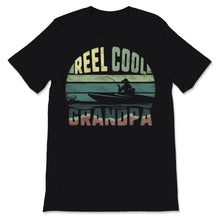 Load image into Gallery viewer, Fishing Reel Cool Grandpa Vintage Sunset Father's Day Gift for Papa