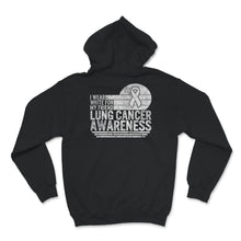 Load image into Gallery viewer, Lung Cancer Awareness Shirt, I Wear White For My Friend, Lung Cancer