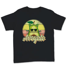 Load image into Gallery viewer, Cinco De Mayo Meow Avogato Cute Cat Avocado Graphic Vintage Style