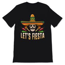 Load image into Gallery viewer, Let's Fiesta Mexican Sugar Skull Cinco De Mayo Party Fiesta Mexico