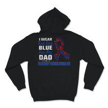 Load image into Gallery viewer, Pulmonary Fibrosis I Wear Red And Blue For My Dad Butterfly Awareness