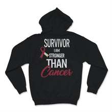 Load image into Gallery viewer, Throat Cancer Survivor I Am Stronger Than Cancer Oral Head Neck