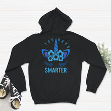 Load image into Gallery viewer, 100 Days Smarter, Funny 100 Days School Unicorn Tee, Teacher And