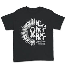 Load image into Gallery viewer, My Dad's Fight Is My Fight, Lung Cancer Awareness, Lung Cancer