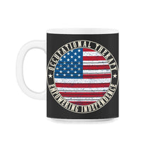 Load image into Gallery viewer, Occupational Therapy Shirt, Empowering Independence Tee, OT Gift, - 11oz Mug - Black on White