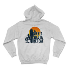 Load image into Gallery viewer, Fiesta Siesta Repeat Cinco De Mayo Cactus Sunset Desert Mexican