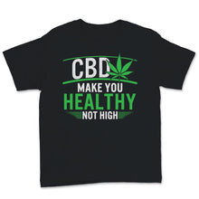 Load image into Gallery viewer, CBD Makes You Healthy Not High Cannabidiol CBD Oil Awareness Gift