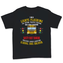 Load image into Gallery viewer, School Bus Driver Light Flashing Railroad Crossing Cargo Carrying