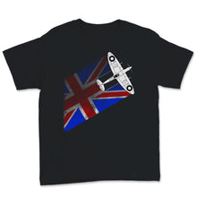 Load image into Gallery viewer, Spitfire UK Flag Mk.1 RAF British WWII Supermarine Fighter Plane