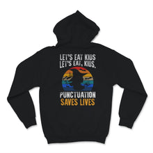 Load image into Gallery viewer, English Teacher Halloween Costume Punctuation Saves Lives Let's Eat