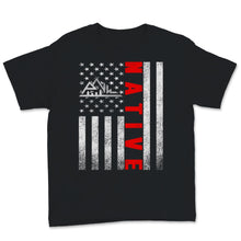 Load image into Gallery viewer, Indigenous Peoples Day Indian Native American USA Flag Gift For Women