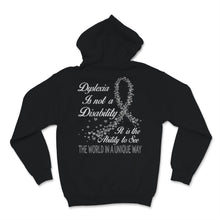 Load image into Gallery viewer, Dyslexia Awareness Ability To See The World In Unique Way Not