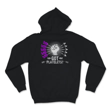 Load image into Gallery viewer, Got Platelets Purple Ribbon ITP Awareness Strong Hand Arrows Warrior
