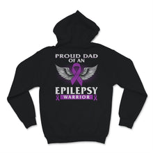 Load image into Gallery viewer, Epilepsy Awareness Proud Of Dad An Seizure Disorder Warrior Purple