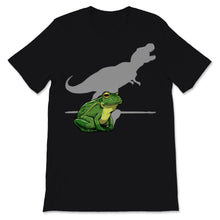 Load image into Gallery viewer, Cute Screaming frog Memes Funny T-Rex Dinosaur Shade Shadow Kids