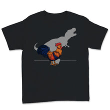 Load image into Gallery viewer, Cute Screaming rooster Alligator Trex Dinosaur Shade Shadow Memes