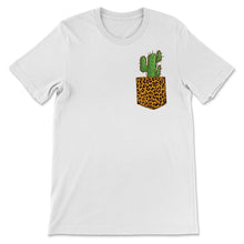 Load image into Gallery viewer, Cactus Leopard Pocket Boho Cacti Plant Cat Cheetah Desert Succulent