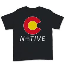 Load image into Gallery viewer, Colorado State Flag Shaka sign Colorado Day Mountains Denver Vintage