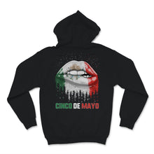 Load image into Gallery viewer, Happy Cinco De Mayo Mexican Flag Lips Mouth Mexico Fiesta Women