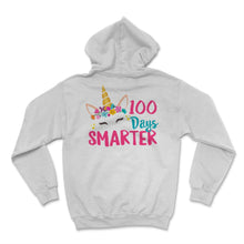 Load image into Gallery viewer, 100th Day Of School Shirt For Girls Cute Unicorn 100 Days Smarter