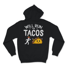 Load image into Gallery viewer, Will Run for Tacos Funny Cinco De Mayo Running Cute Taco Mexican Hat